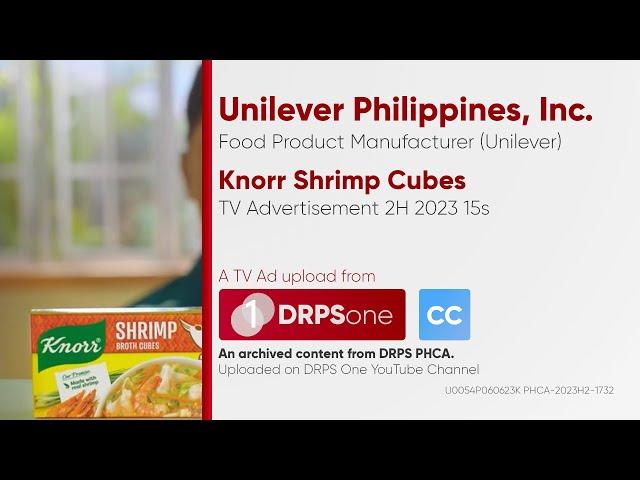 Knorr Shrimp Cubes TV Ad 2H 2023 15s (Philippines) [CC]