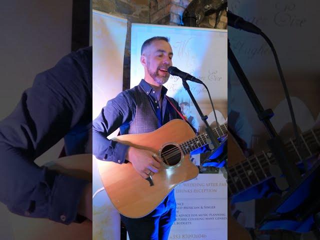 Everything - Michael Bublé cover by Barry Hughes Wedding Singer Éire live in Darver Castle Ireland