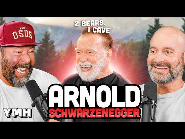 Arnold Schwarzenegger PUMPS UP The Bears | 2 Bears, 1 Cave