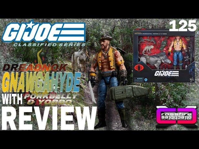 cXc G.I. Joe Classified Series #125 Cobra Dreadnok GNAWGAHYDE with Porkbelly & Yobbo Review