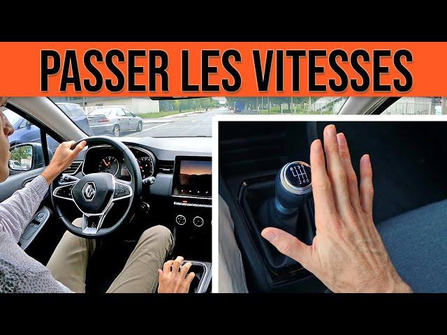 MONTER ET RÉTROGRADER LES VITESSES - Permis 2023