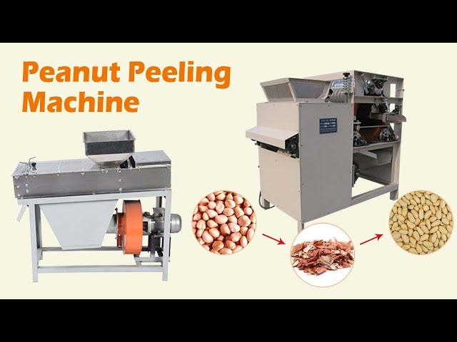 Peanut Peeling Machine | Video of Dry Type Peanut Peeler