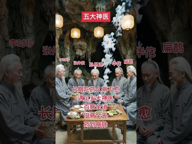 #五大神醫#百病全消 #傳承中醫文化