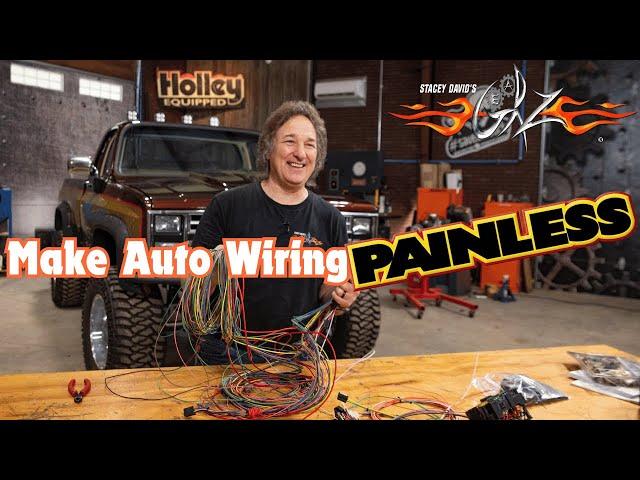 Auto Wiring - The PAINLESS Way! Stacey David's Gearz S18 E7