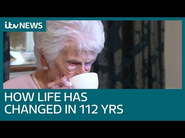 UK's oldest person Grace Jones celebrates 112 years | ITV News