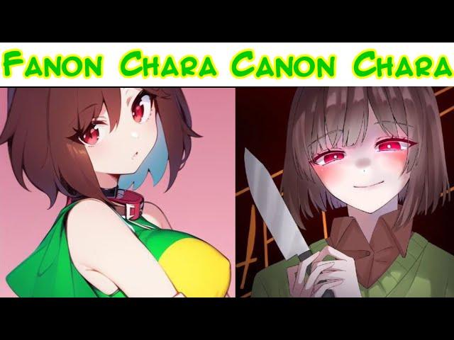 Fanon Chara Vs Canon Chara