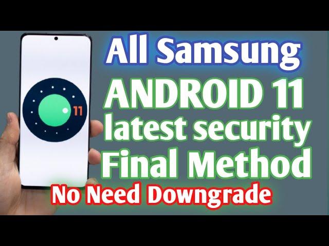 New Method! All Samsung Android11 Frp Unlock Bypass Google Account Lock No Downgrade NO Smartswitch