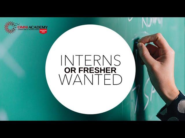 Hire an Intern or Fresher in Karachi, Lahore, Islamabad Pakistan Dubai