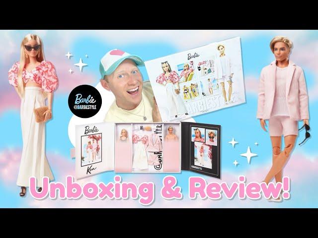 BarbieStyle  Barbie & Ken 2-Pack! Unboxing & Review (+mini Glow-up)