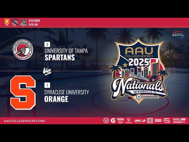 AAU NATIONAL FINAL - Women's - University of Tampa vs Syracuse University