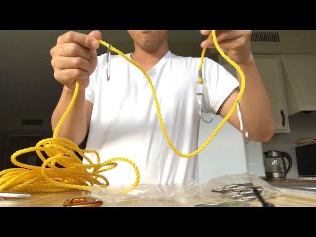 The Simple clip on fishing stringer - easy DIY