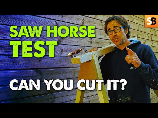 The Saw Horse - An Apprentice Carpenter Test