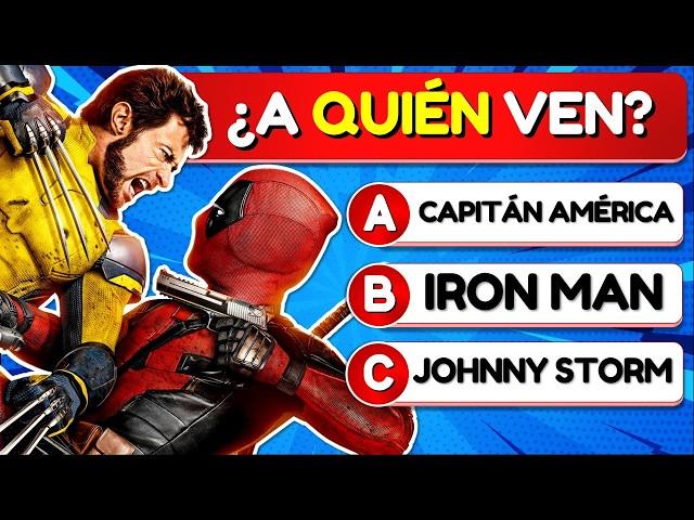 "DEADPOOL & WOLVERINE" TRIVIA de 30 PREGUNTAS | Quiz/Test