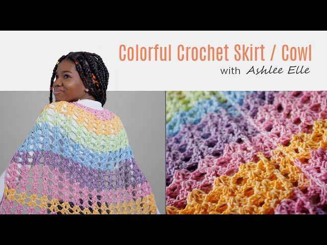 Episode 3: Colorful Crochet - Dream Cape with Ashlee Elle | One Big Happy Yarn Co.