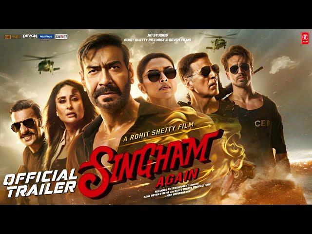 Singham Again Trailer | Singham Again Movie Trailer | Singham Again Ajay Devgan Trailer