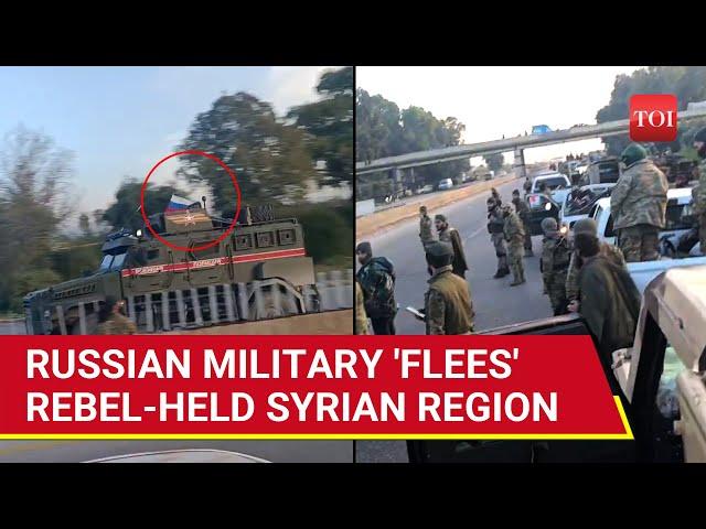 Syrian Rebels' 'First Fight' With Russian Army: Gunshots Fired As Armed Fighters Confront Convoy