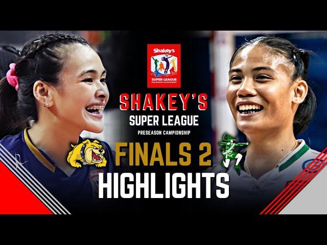 NU VS. DLSU | FINALS GAME 2| Full Game Highlights | Shakey's Super League Championship 2024 