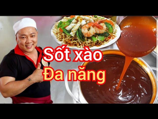 Hướng dẫn bí quyết công thức định lượng nước sốt xào hải sản đa năng