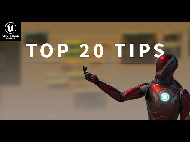 20 Unreal Engine Tips You NEED to know | UE5