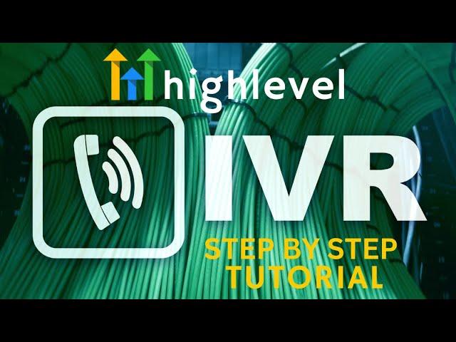 Go High Level IVR STEP BY STEP Tutorial Inbound Call Directroy Sales, Support & Inquiries