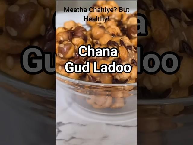 Sweet Craving? Try Chana Gud Ladoo#recipe #easyrecipe #shorts #short #workdaykitchen