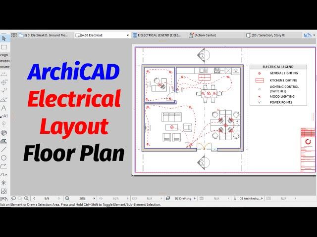 ArchiCAD Electrical House Wiring Tutorial for Electrical Engineers/Architects