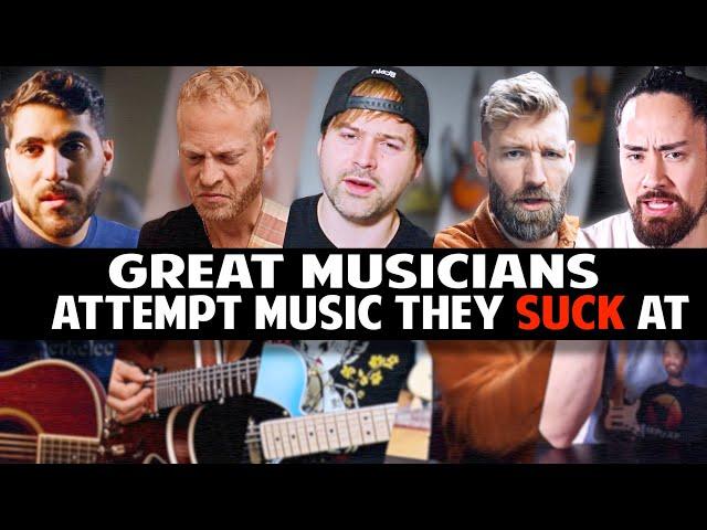 Great Musicians Attempt Music They Suck At