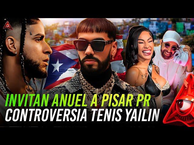 LOS DIABLOS DE LLORENS INVITAN A ANUEL A PR! SE ARMA LIO POR TENIS DE YAILIN