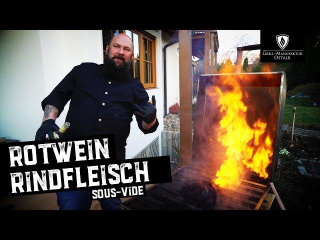 ROTWEIN RINDFLEISCH Sous Vide | Karl-Heinz Drews & Grill-Manufaktur Ostalb