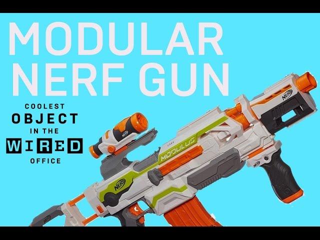 NERF Modulus ECS 10 | Coolest Object in the WIRED Office | WIRED