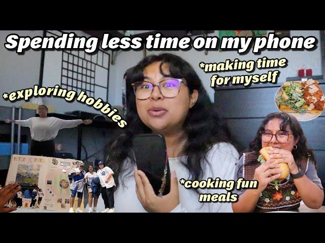 spending less time on my phone | motivational monday ep.74