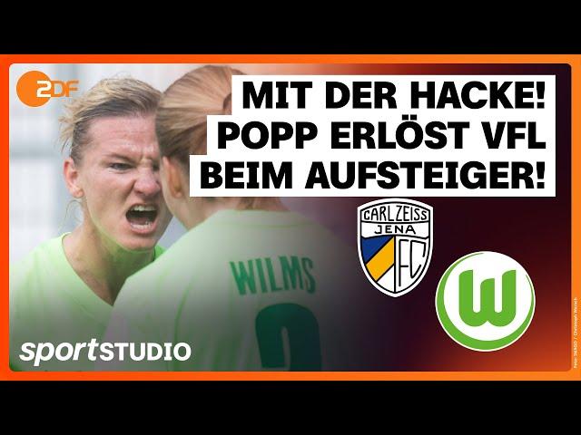 Carl Zeiss Jena - VfL Wolfsburg | Frauen-Bundesliga, 2. Spieltag Saison 2024/25 | sportstudio