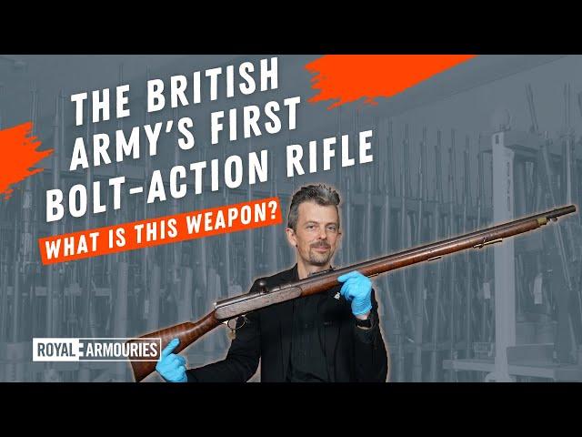 The British version of the Dreyse needle rifle with firearms and weapon expert, Jonathan Ferguson