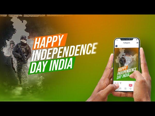 Happy Independence Day India Motion Graphics 2024