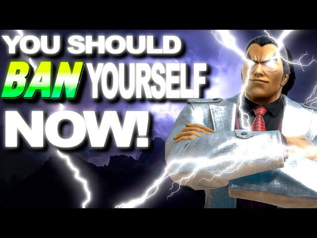 YOU SHOULD BAN YOURSELF NOW!! | Smash Bros Ultimate Montage | Kazuya Montage