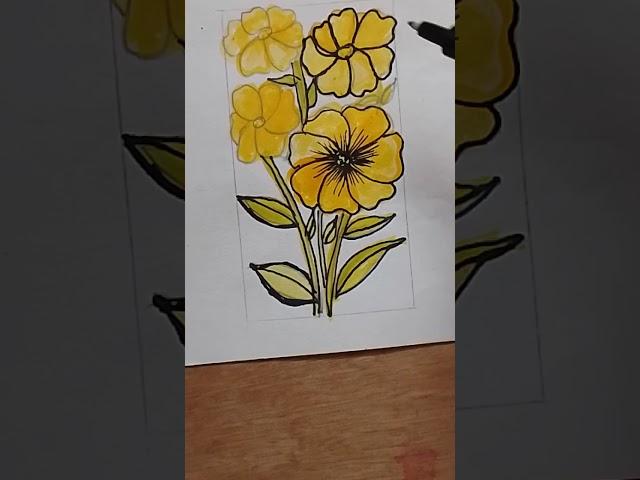 drawing and painting ideas for everyone #satisfied #trending #youtube #watercolor #painting
