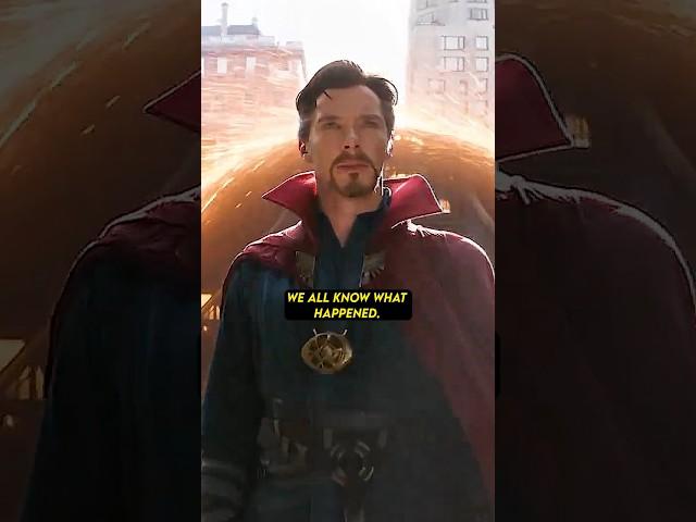 Never help Doctor Strange because whenever he asks someone for help!