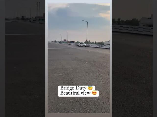 Beautiful view at Bridge Duty on Sampriti Flyover  #army #wbp #police #shots #wbpp