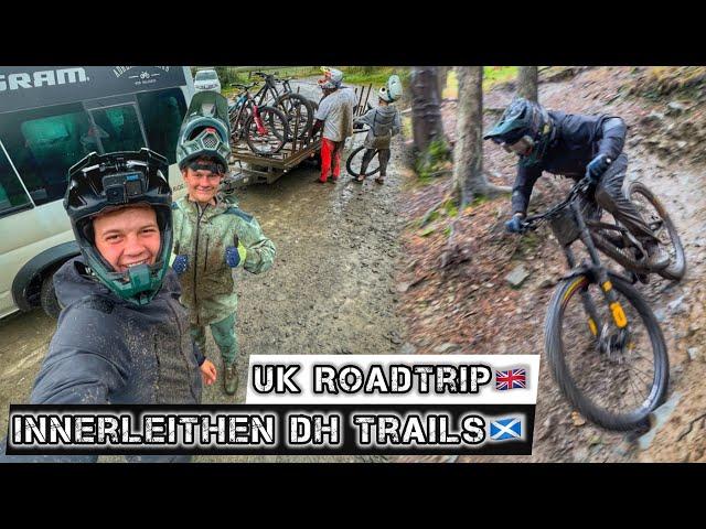 Innerleithen DH Trails in Schottland!󠁧󠁢󠁳󠁣󠁴󠁿 Adrenalin Uplift - UK Roadtrip #1 | Julian Schneider