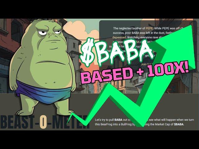 BABA on So || $BABA ||  NEXT 100X MEME COIN