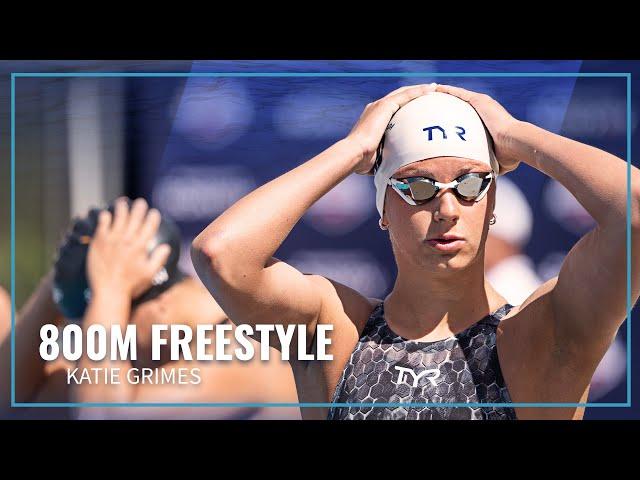 Katie Grimes Takes The Women's 800M Freestyle | 2022 TYR Pro Swim Series - Mission Viejo