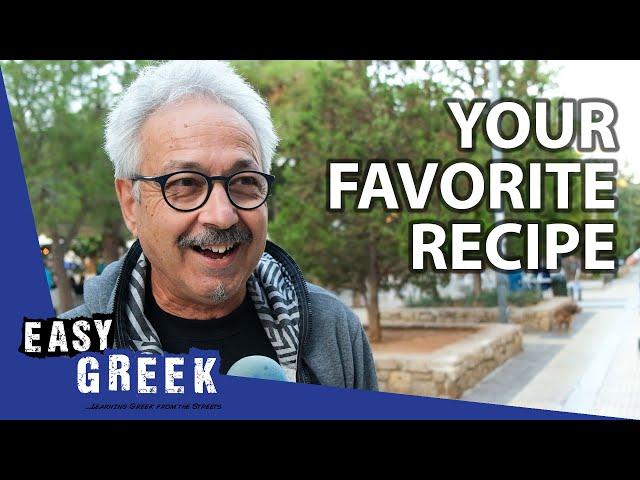 What Do Greeks Like to Cook? | Easy Greek 122