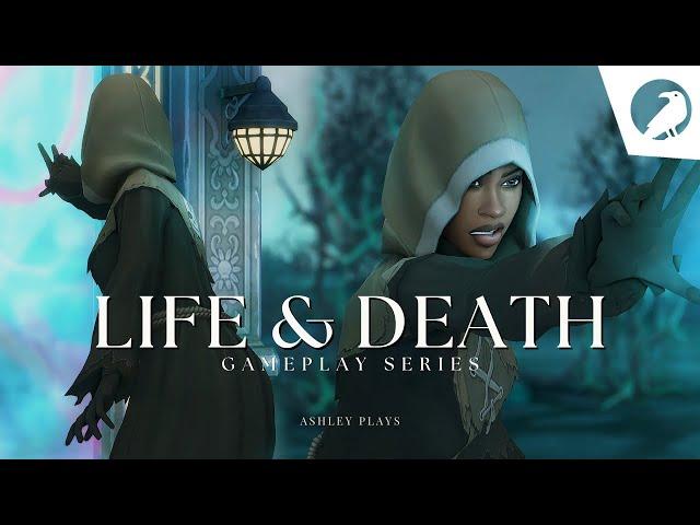 day in the life of a grimtern | the sims 4: life & death gameplay (EP 1)