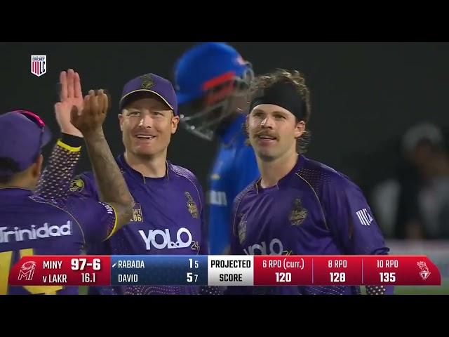 Match 6 Highlights - Los Angeles Knight Riders vs MI New York