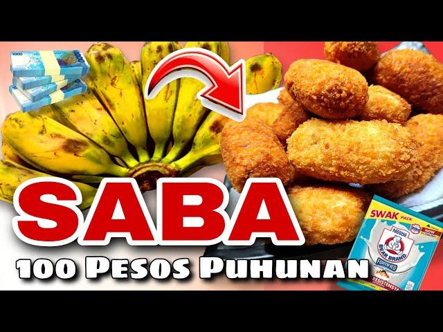 TRENDING BANANA CRUNCH RECIPE PATOK NA NEGOSYO 2025 | SAGING NA SABA CHEESE ROLL STREET FOOD IDEA