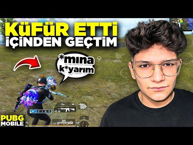 KÜFÜR EDEN TAKIMIN İÇİNDEN GEÇTİM!! | PUBG MOBİLE