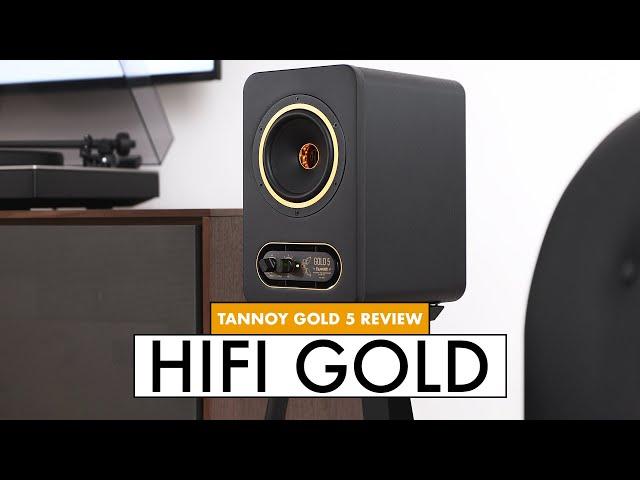 TANNOY STUDIO MONITORS - Powered Speaker Review - TANNOY GOLD 5 REVIEW