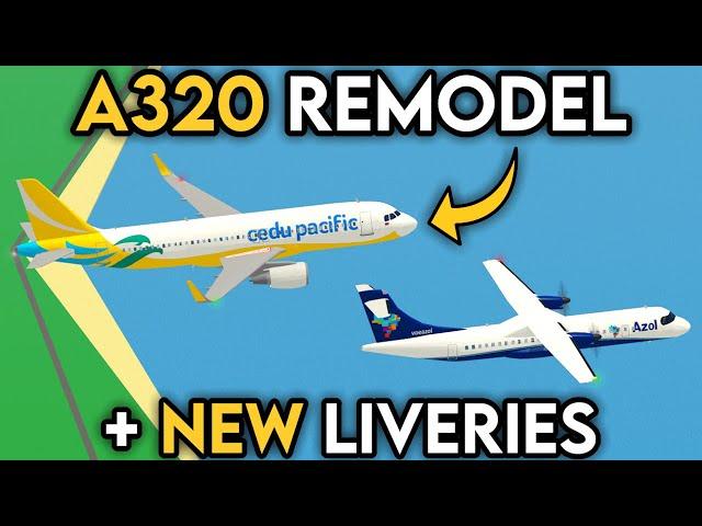 The A320 Remodel is EPIC! (Roblox)️