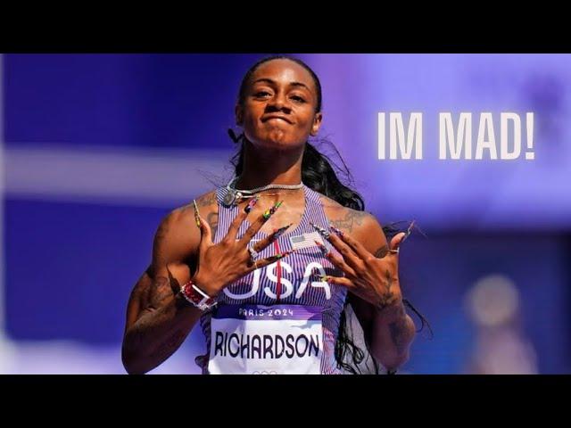 Sha’Carri Richardson Gets Her BACKBLOWN By Julien Alfred In Olympic 100m Finals!