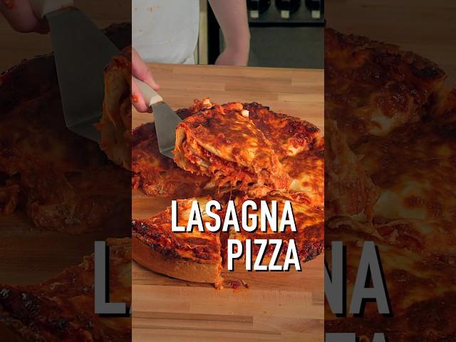 Lasagna Pizza  #shorts